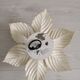 Applique fleur des années 70