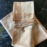 Cotton/linen tablecloth with five napkins dimensions: height -200cm- width -150cm-