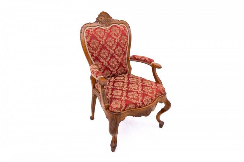 Antique armchair, France, circa 1880. After renovation.