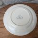 Old Lonchamp ceramic plate, Chardon Terre de fer model