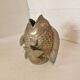 Vase poisson en laiton