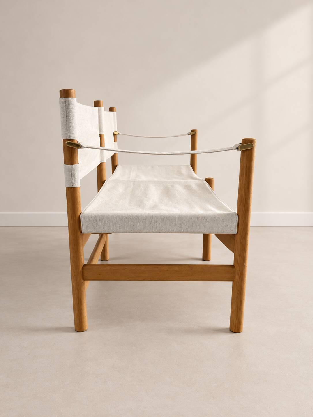 Chair and bench by Børge Mogensen for Fredericia