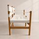 Chair and bench by Børge Mogensen for Fredericia