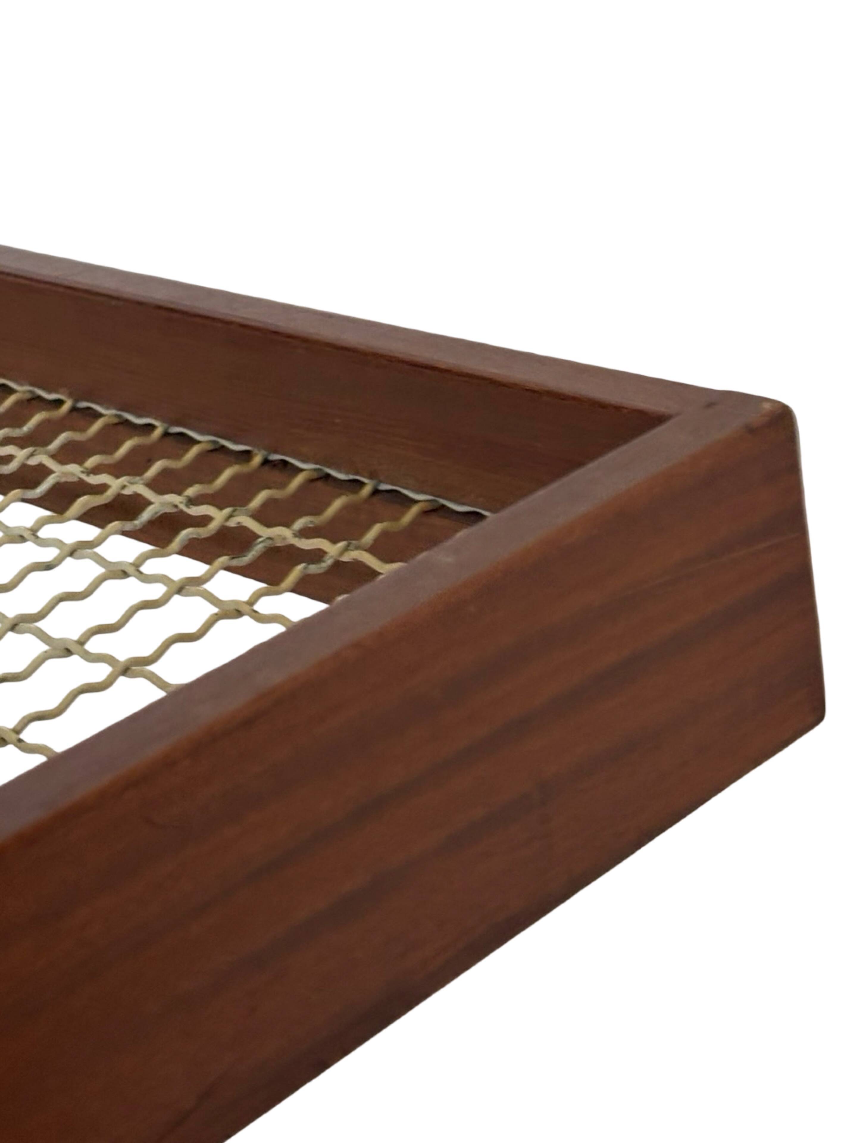 Vintage daybed minimalist design in Teak 1960s