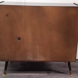 Vintage record player radio cabinet