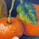 Peinture tableau nature morte fruits