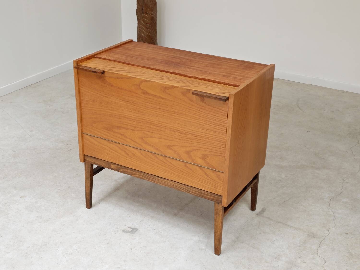 Blanket chest or mini bar by Frantisek Mezulanik for Up Zavody 1960