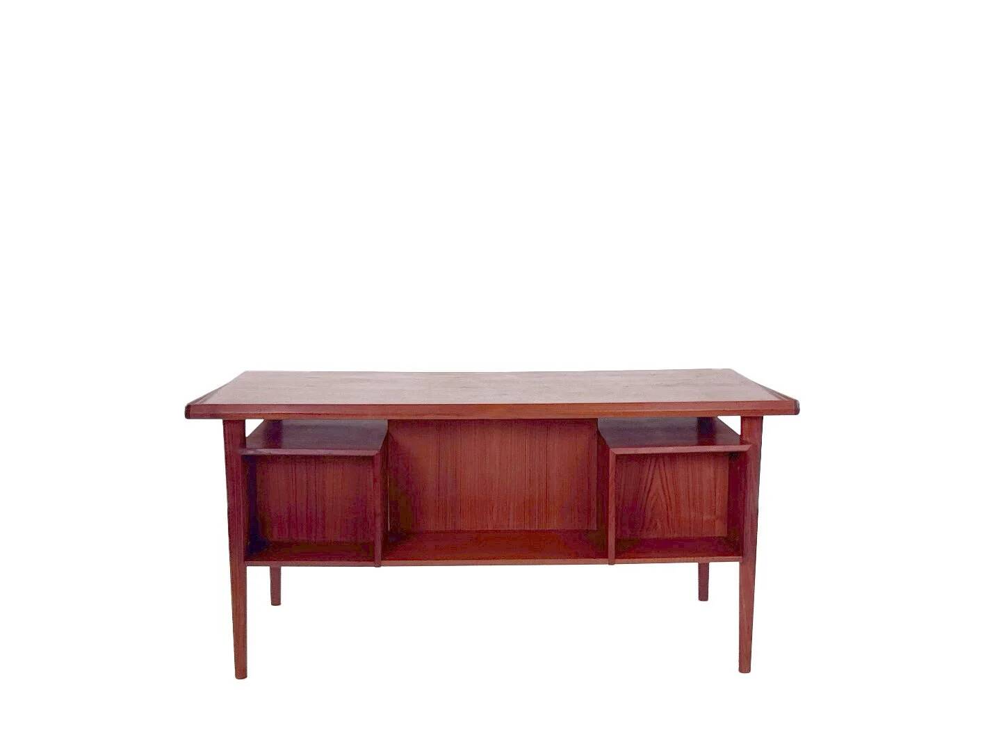 Vintage Danish freestanding desk by Peter Løvig Nielsen