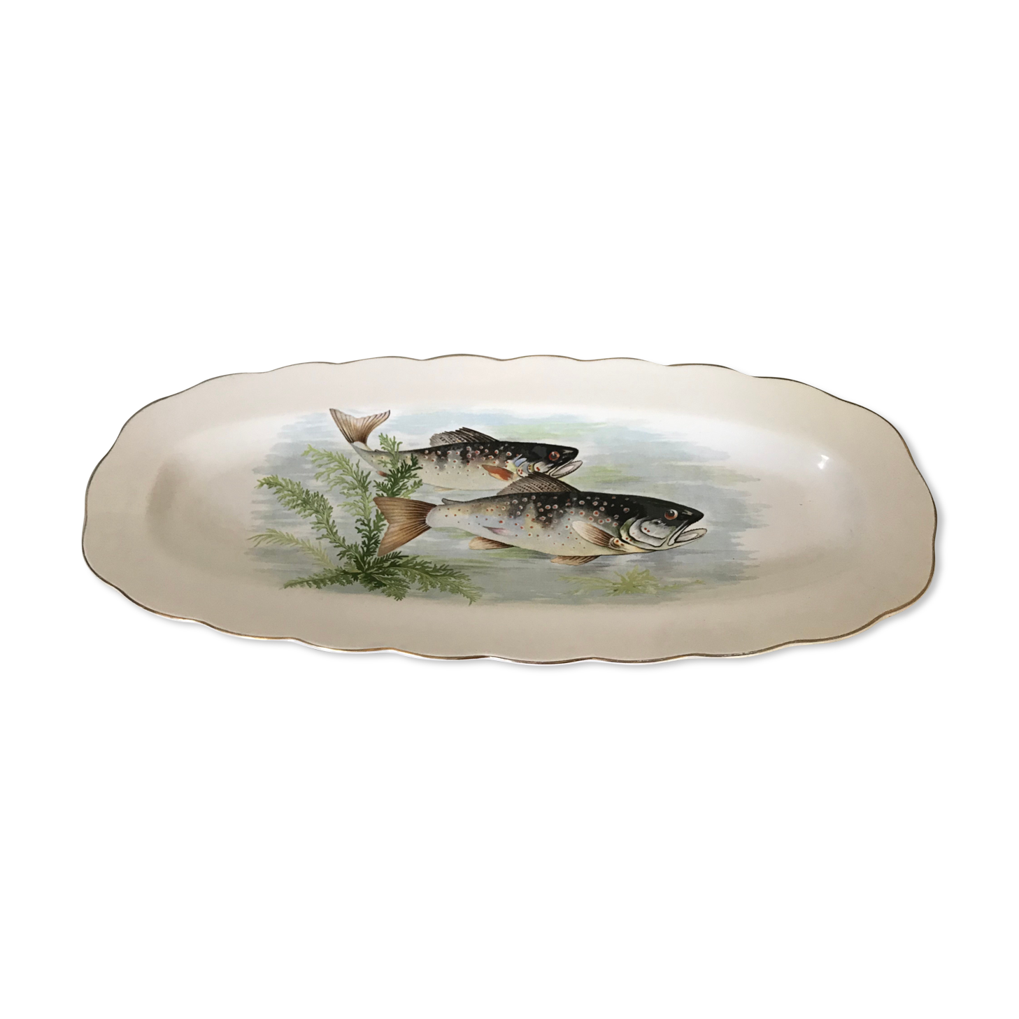 Digoin & Sarreguemines dish