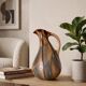 Modernist ceramic enamelled vase pitcher – Thulin Faience, Belgium – model 199 – 1930s/50s