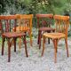 4 chairs bistro Luterma 50s