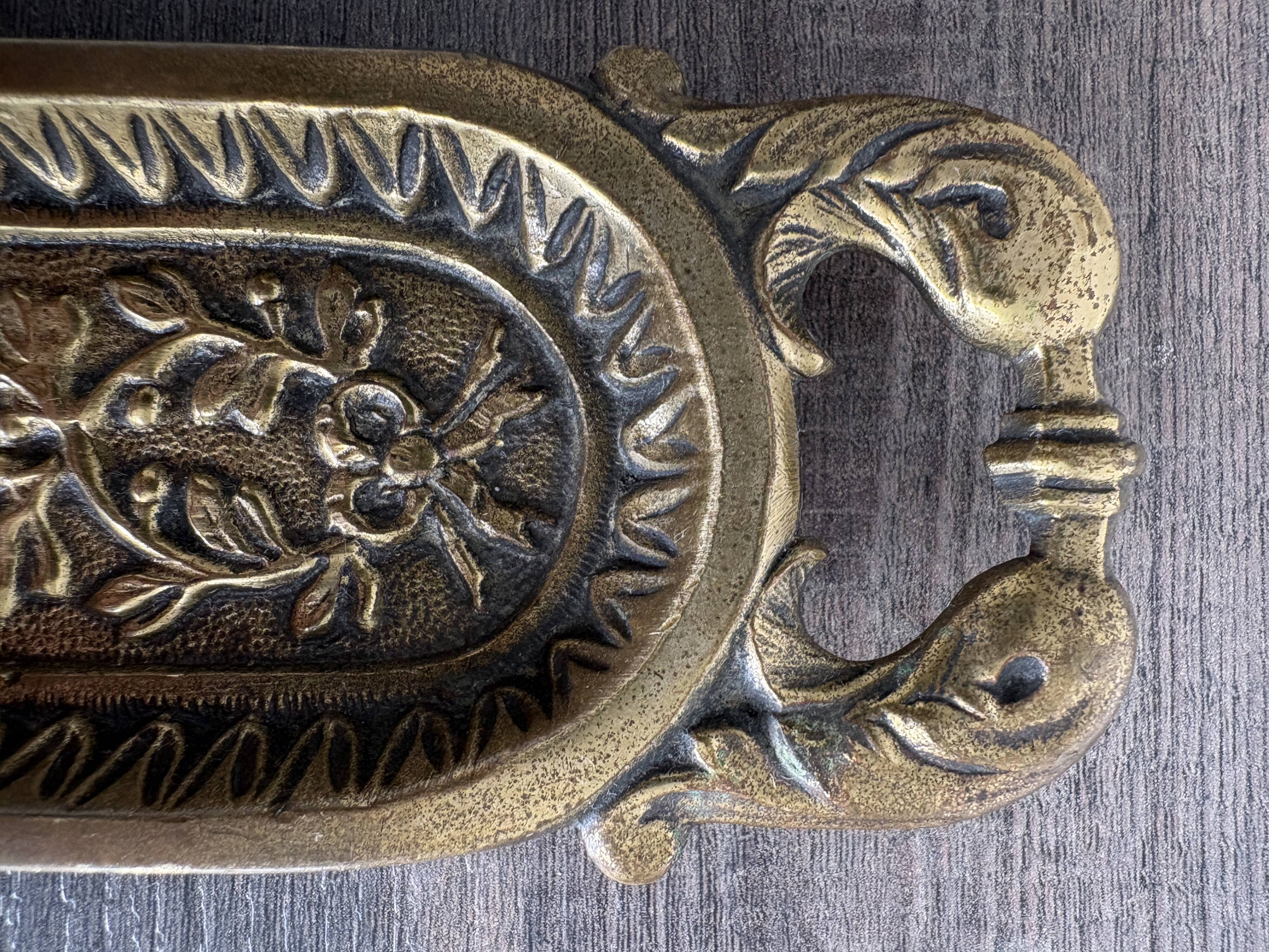 Antique gilded bronze catchall tray