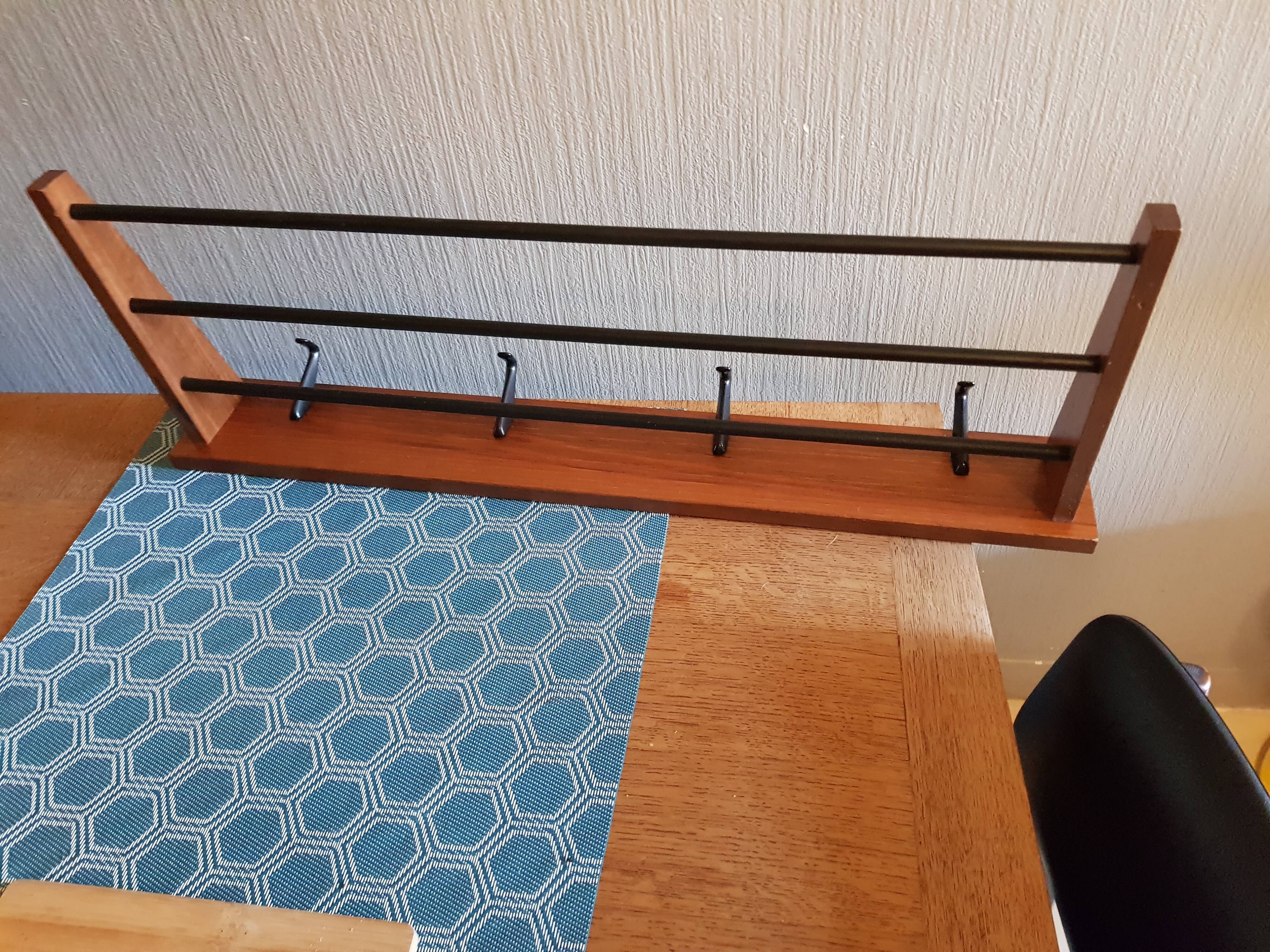 Scandinavian vintage coat rack