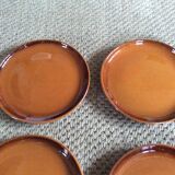 Series of 6 dessert plates