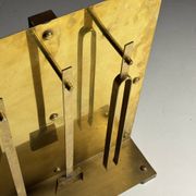 Brass fireplace set 1960s