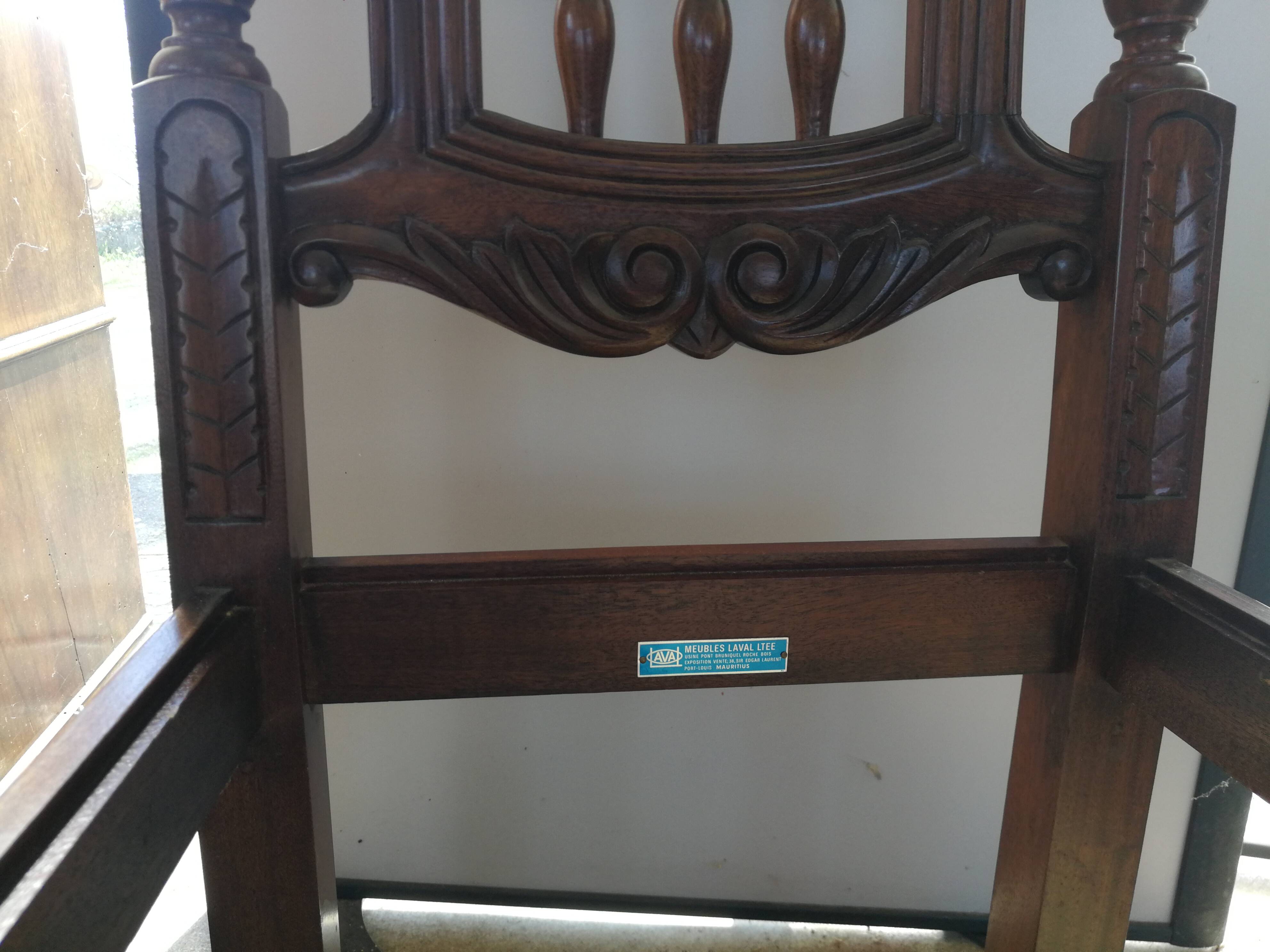 Set of 12 chairs - complete dining room available.