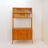 Bibliothèque sur pied vintage par František Jirák, Tchécoslovaquie 1960