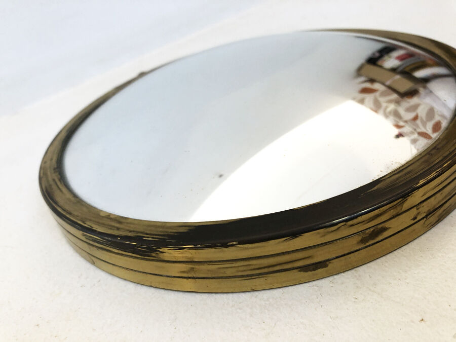 Brass witch mirror 1970 22cm