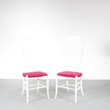 Paire de chaises Chiavari, fabriquéeenne en Italie 1960