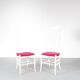 Paire de chaises Chiavari, fabriquéeenne en Italie 1960