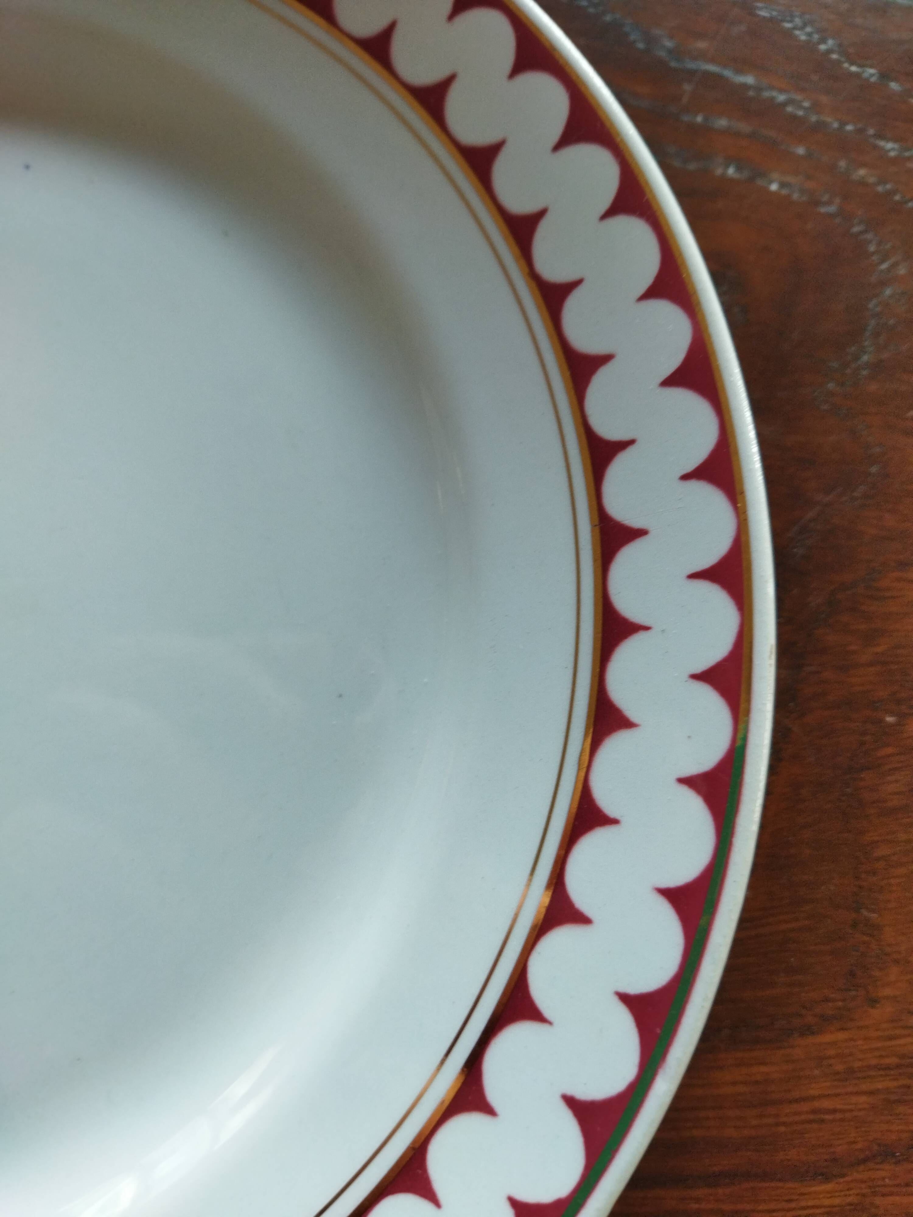 12 flat plates K&G Lunéville, Madrigal model