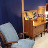 Scandinavian teak veneer dressing table, 1970s