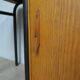 Oak and metal school office