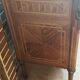 Louis XVI style chest of drawers, spinning top legs - transition style marquetry