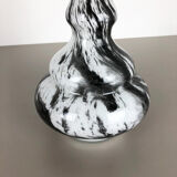 Vase pop art en opaline vintage Italie années 1970