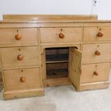 Desk 1 door 7 drawer fir
