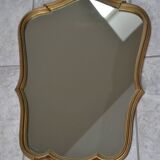 Miroir en bois doré ancien  46/76 cm