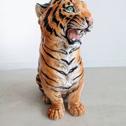 Italian Ceramic Tiger Cub 1970s
