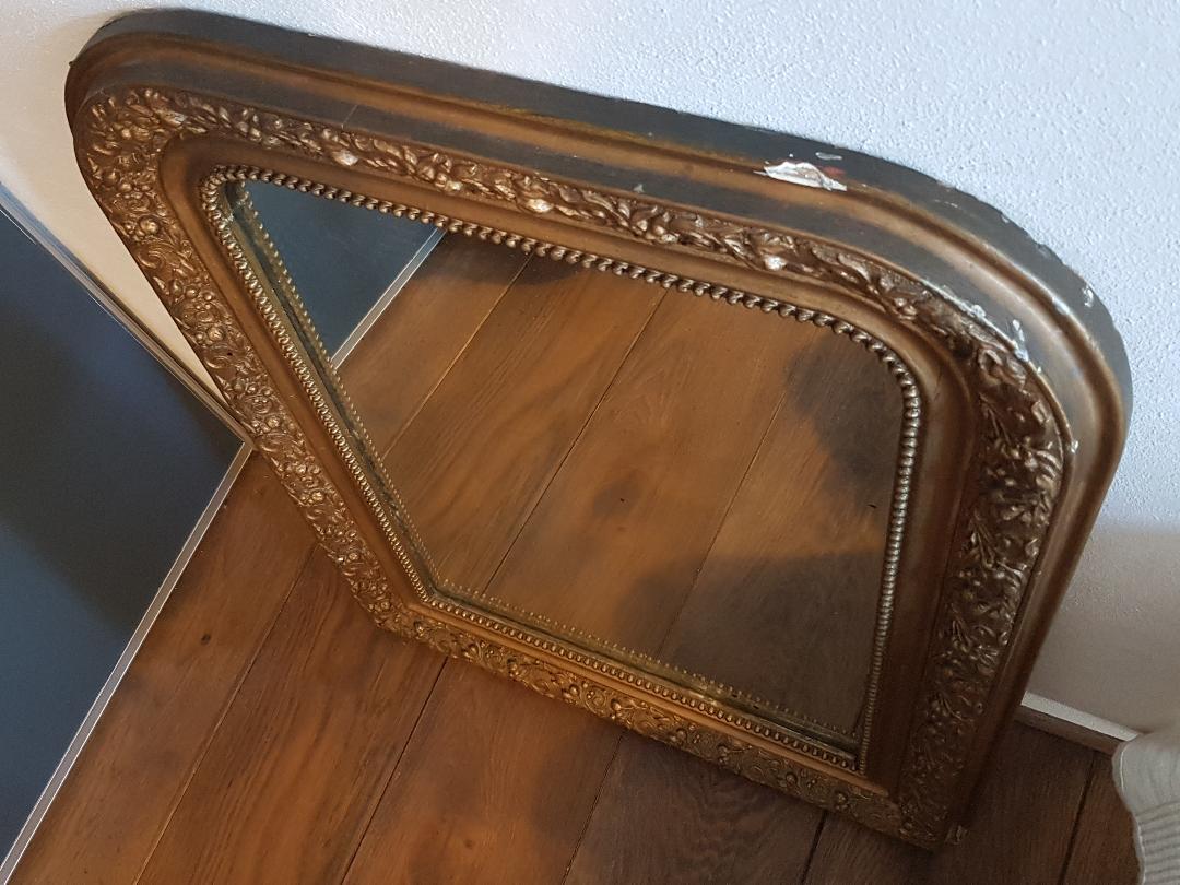 Old golden mirror 71x56cm