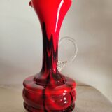 Opaline pitcher Carlo Moretti