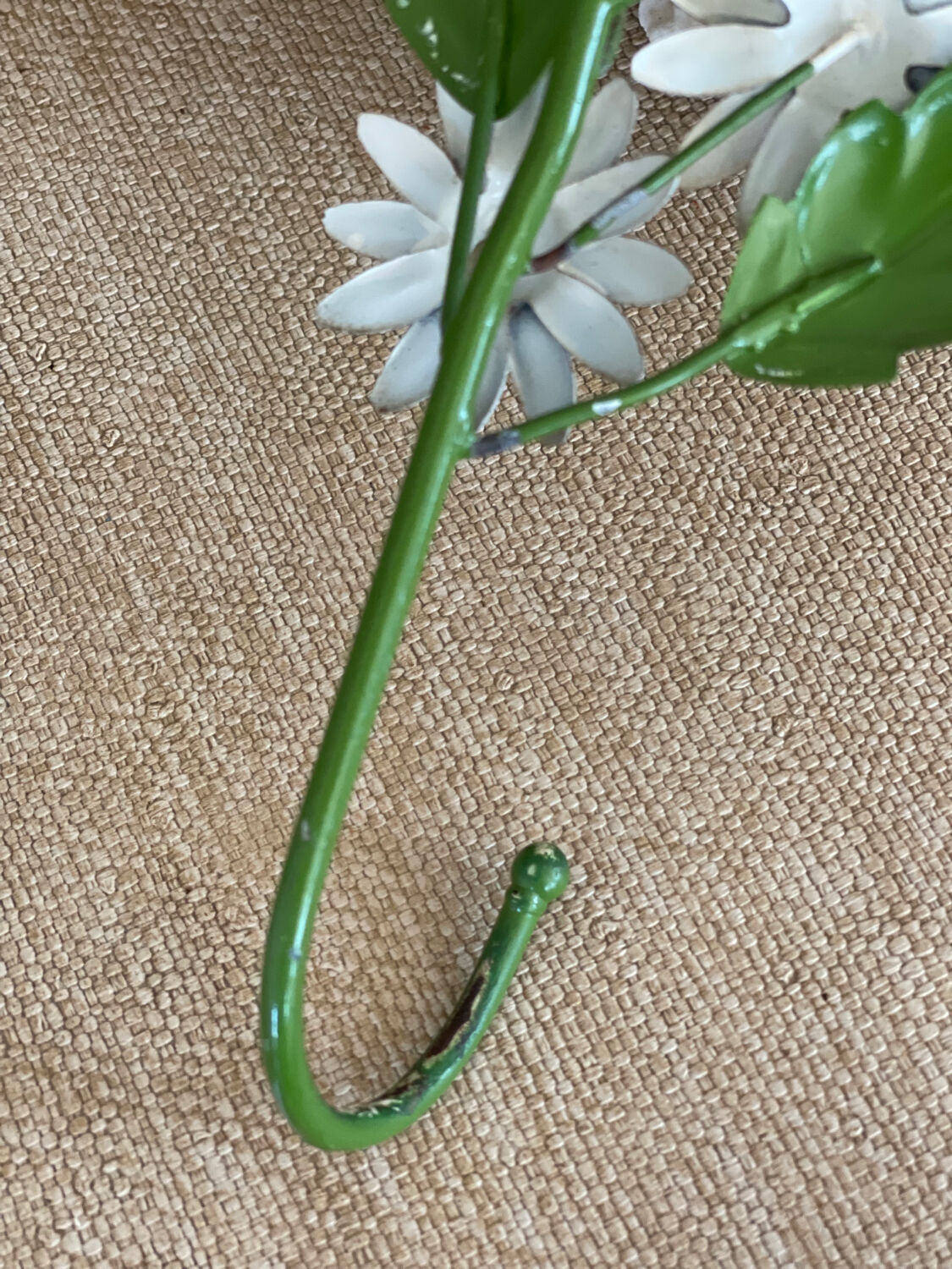 Vintage Italian metal mirror