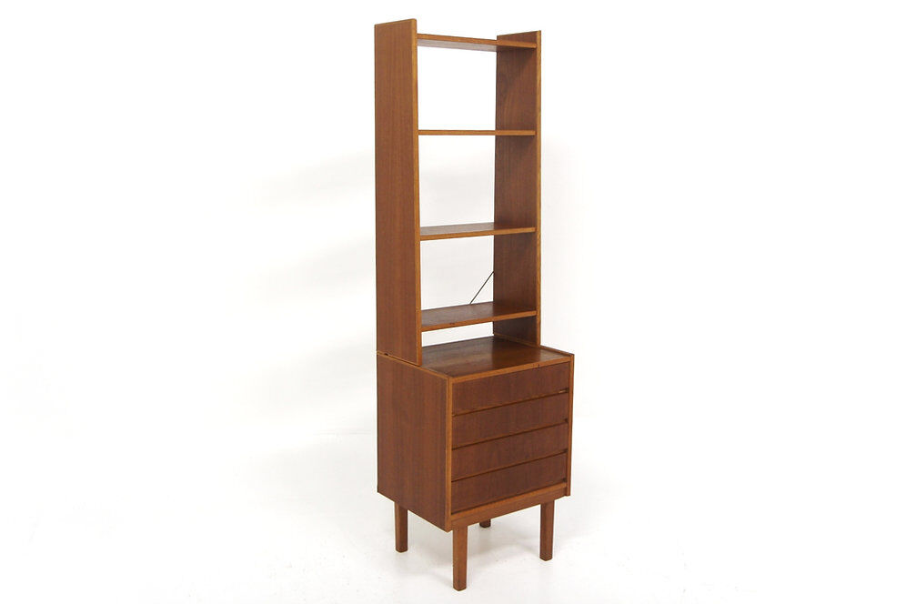 Scandinavian teak bookcase, Sweden, 1960