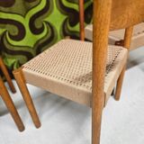 Set of 4 Danish chairs, 1970.