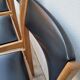 Series of 4 vintage Scandinavian chairs 1950