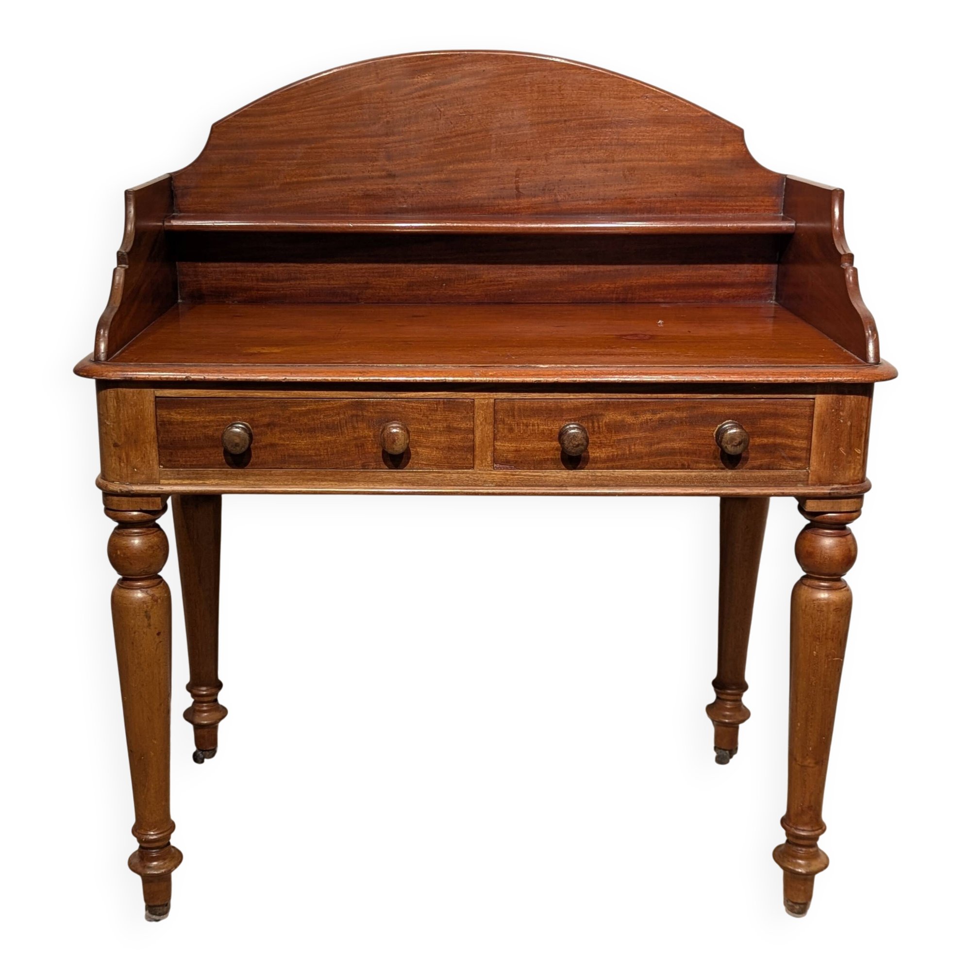 English mahogany desk