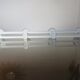 White metal coat holder in 70s