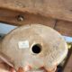 Sculpture Owl Ceramic Polished Tonala Jalisco Mexico Hech