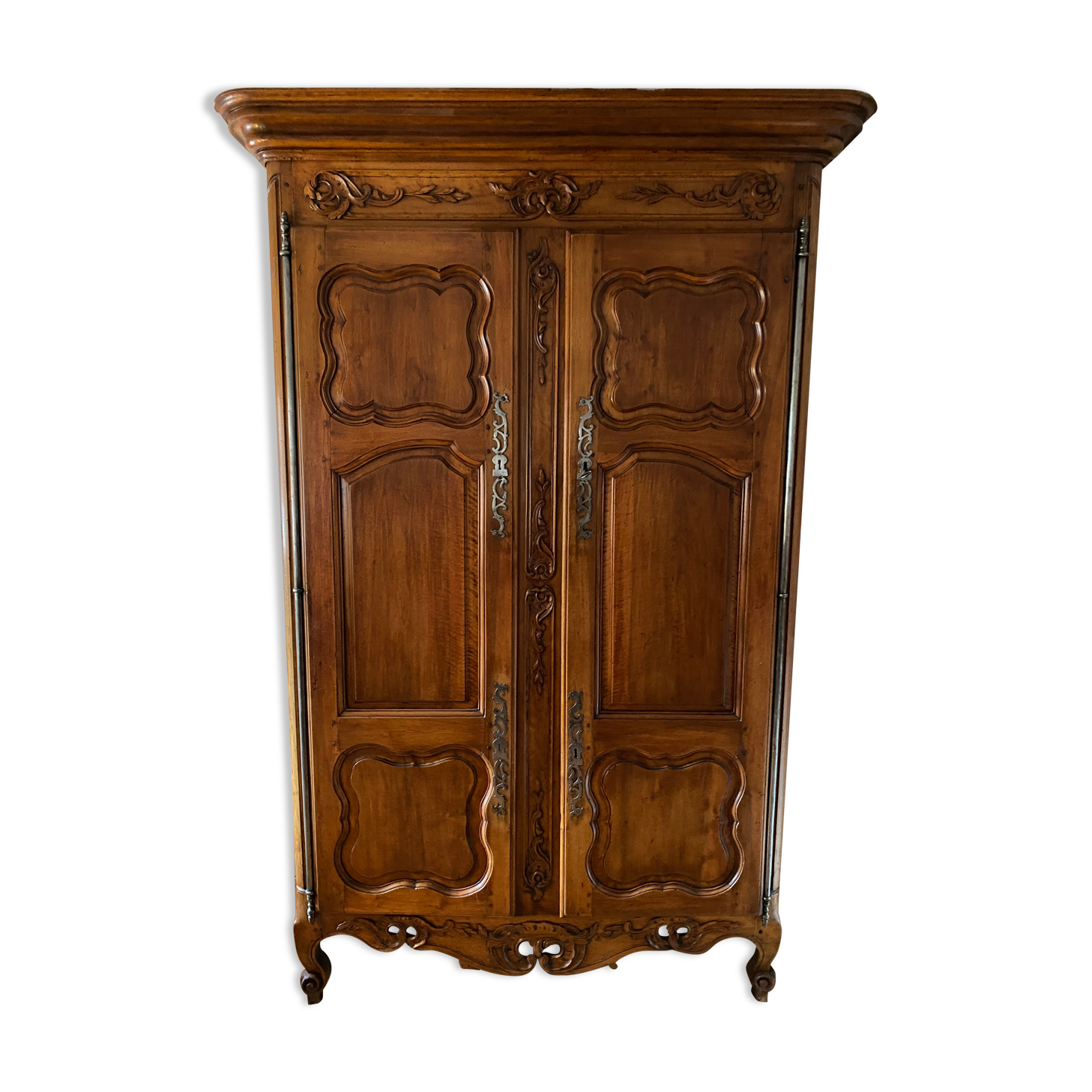 Cabinet Louis XV walnut 19th