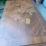 Work table, marquetry dressing table