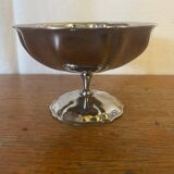 Set of 6 stainless steel ice cream bowls, made in france, vintage