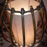 Lamp to be placed in rattan