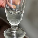 Set of 3 absinthe glasses