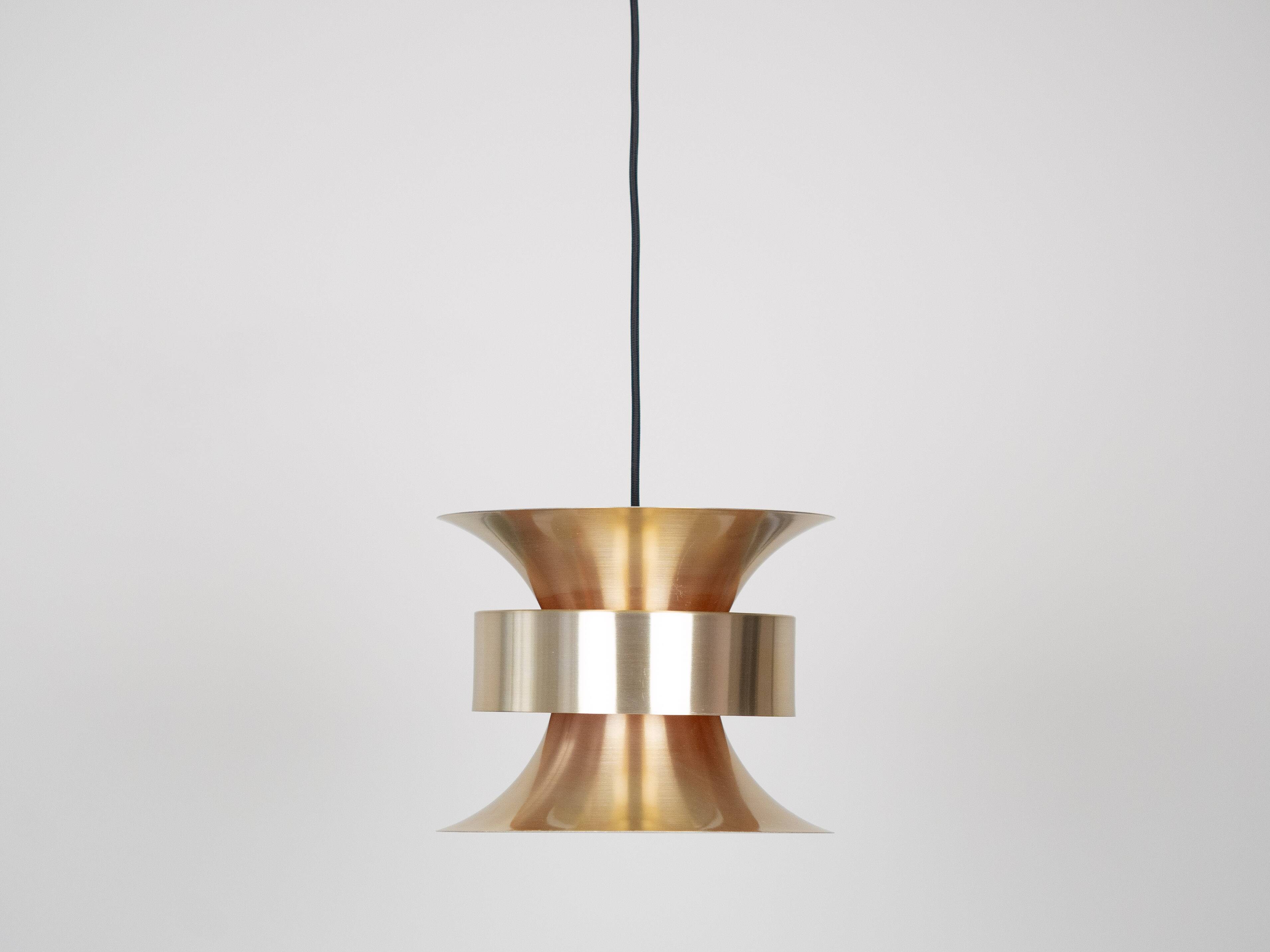 Pair of 2 vintage lamps Trava by Carl Thore, 1960s