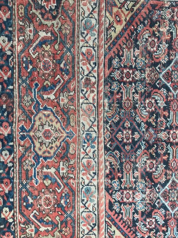 Former carpet Persian Ferahan 19th century handmade 156 X 306 CM