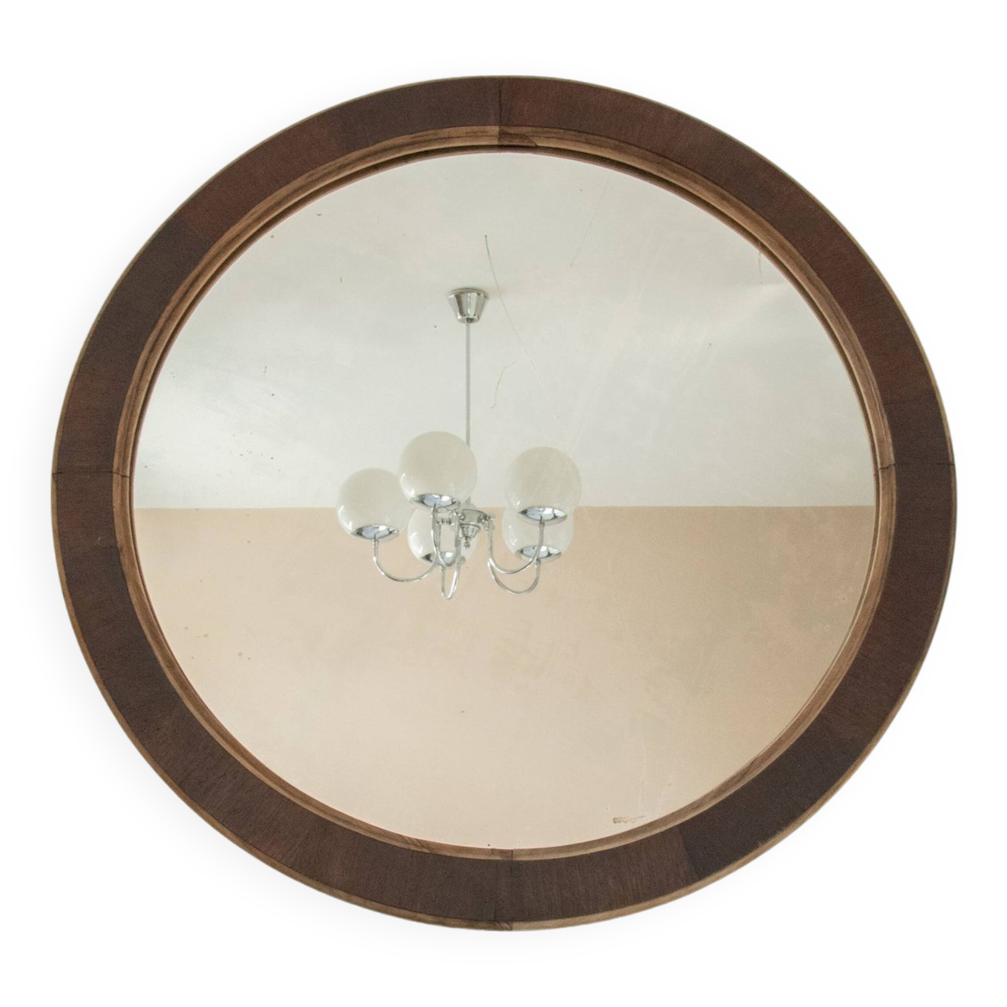 Miroir en noyer