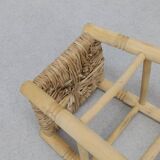 4x Bar Stool with Cane Seatings, 1970s